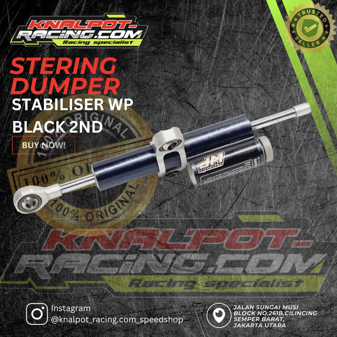 STERING DUMPER STABILISER WP BLACK 2ND